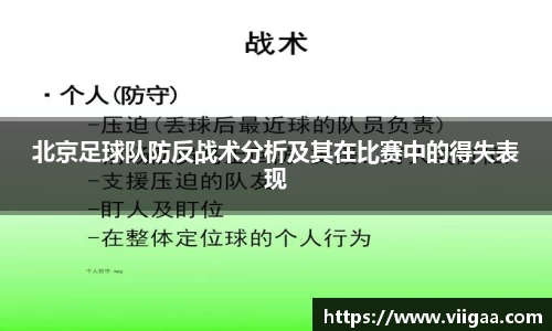 北京足球队防反战术分析及其在比赛中的得失表现